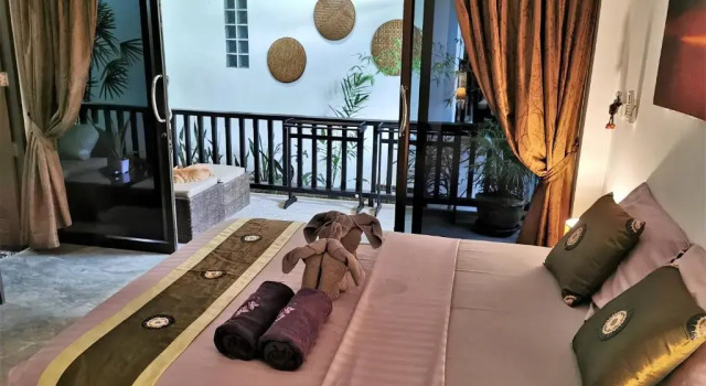 Вилла с видом на сад Baan Sukreep Resort