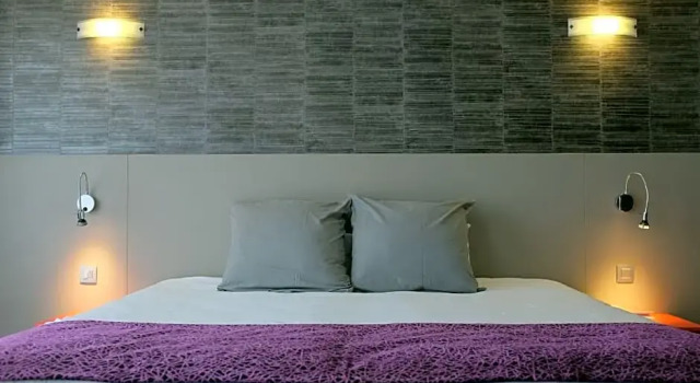 Номер Standard с видом на озеро Logis Hôtel & Spa Marina dAdelphia