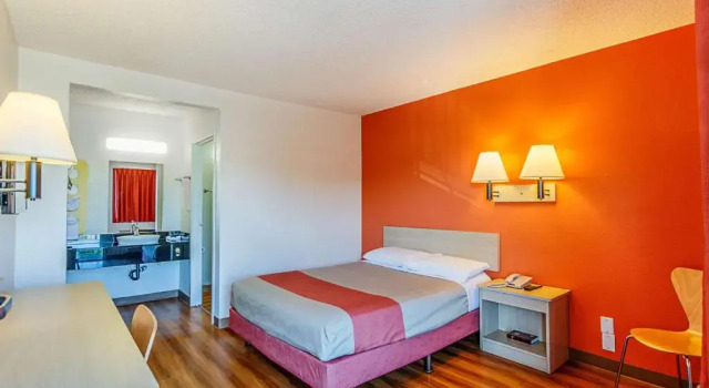 Standard- dobbelt værelse Motel 6 Modesto CA