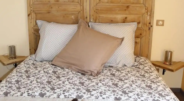 Двухместный номер Comfort с видом на горы Aux Pierres Magiques