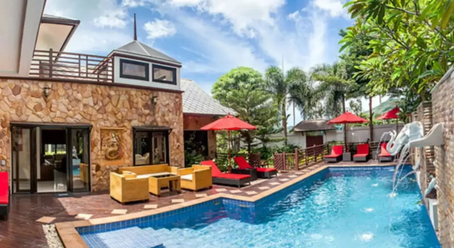 4 Bedroom Villa in Chaweng P1 SDV193-By Samui Dream Villas, Забронировать Отель Отели Чавенг с парковкой, рядом с Театр Самуи, Чавенг, Парковка