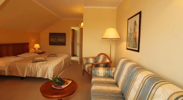 Двухместный номер Standard с видом на море Strandhotel Deichgraf Graal-Müritz