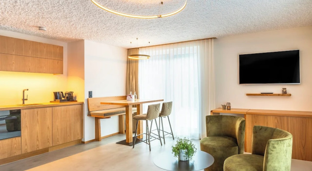 Четырёхместный семейный номер Standard Boutique Hotel La Gorge