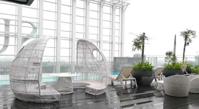 Modern, High Floor Suasana Suites 05 in JB, Prenota Appartamento Hotel a Johor con piscina, Piscina