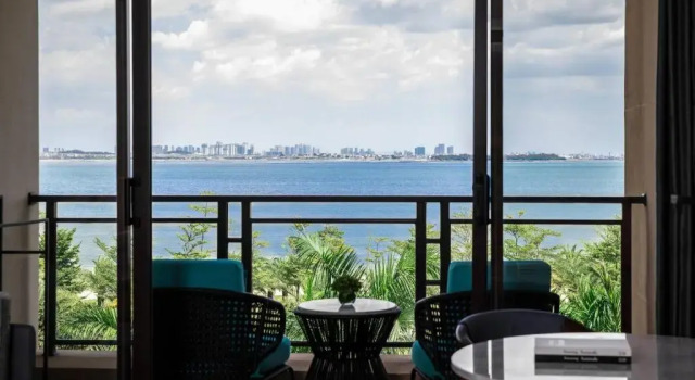 Двухместный номер Standard с видом на океан Xiamen Marriott Hotel & Conference Centre