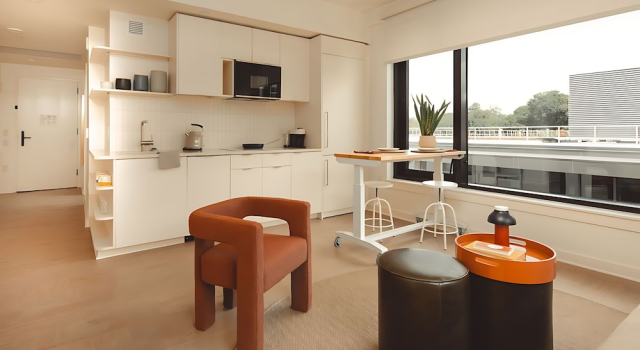 Номер Deluxe с 2 комнатами с видом на город Scout Living PCM - Placemakr Atlanta, Apartments by Hilton
