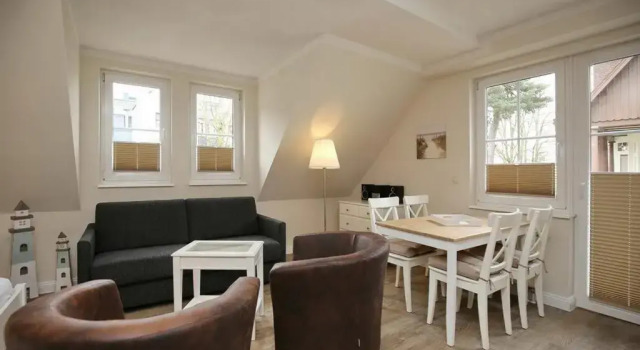 Апартаменты Strandvilla Krabbe Wohnung 09