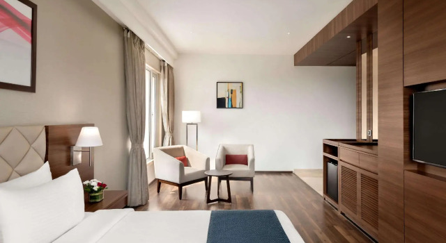 Номер Deluxe Ramada by Wyndham Gandhidham Shinay