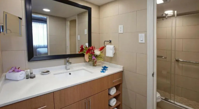 Suite 1 camera da letto con vista sul giardino Divi Southwinds Beach Resort