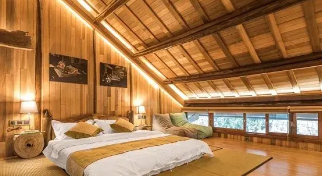 Люкс с 4 комнатами с балконом и с видом на горы Tianfu Honggu · Gengdu Taoyuan Resort