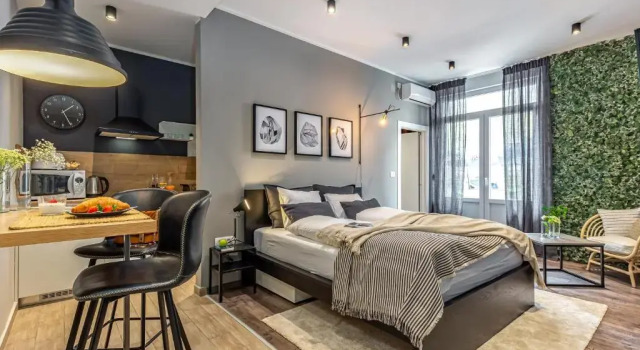 Студия Number 1 Apartments Rijeka