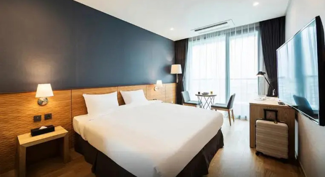 Habitación doble De lujo con vista al océano SL Hotel Gangneung