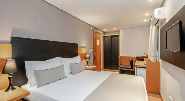 Студия Deluxe Slaviero Hotel Curitiba Batel