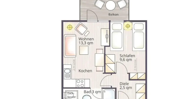 Номер Standard Ferienzentrum Wenningstedt