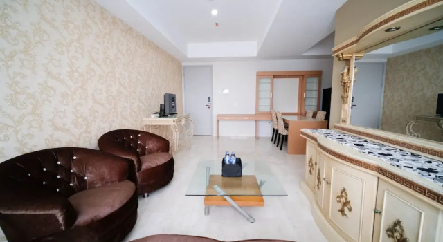 Апартаменты с 3 комнатами Nice 3Br Connected To Mall At Grand Sungkono Lagoon Apartment