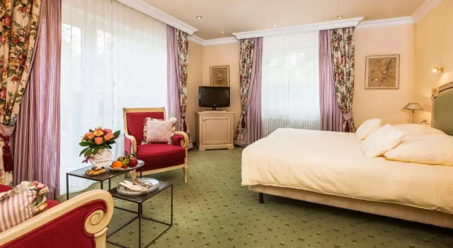 Двухместный номер Standard с балконом Relais & Châteaux Hotel Schwarzmatt