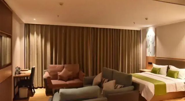 Номер Standard GreenTree Inn Shandong Jining Jinxiang Jinmanke Avenue Express Hotel
