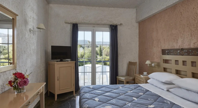 Двухместный номер Standard с балконом и с видом на горы Andros Holiday Hotel
