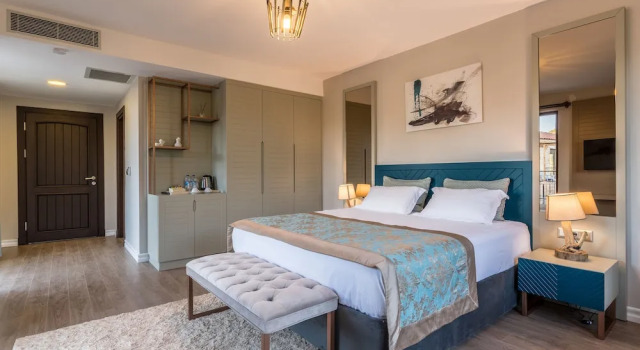 Семейный номер Standard с балконом и с видом на сад Karia Hotel Palamutbuku