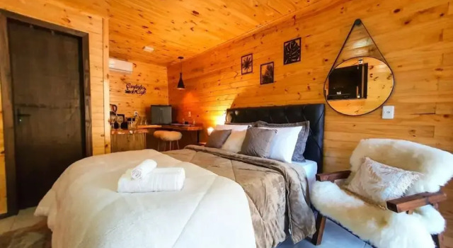Cabana Brisa Serrana - Urubici-SC, Забронировать Дом для отпуска Урубиси Санта-Катарина