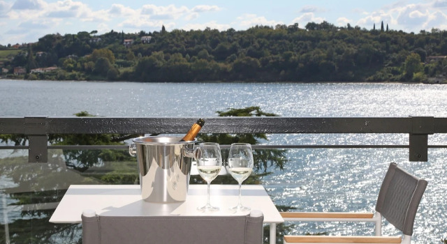 Двухместный номер Comfort с видом на озеро Hotel Salò du Parc
