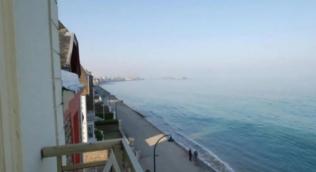 Двухместный номер Standard с видом на море Hôtel Alba Saint-Malo Plage du Sillon