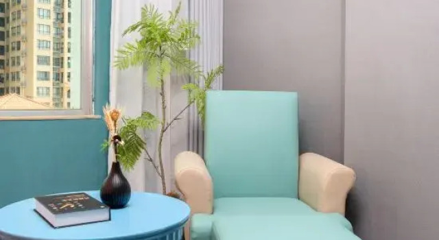 Двухместный люкс Xizhu Apartment Happy Stay (Zhanjiang Jinshawan Yingzhan Plaza)