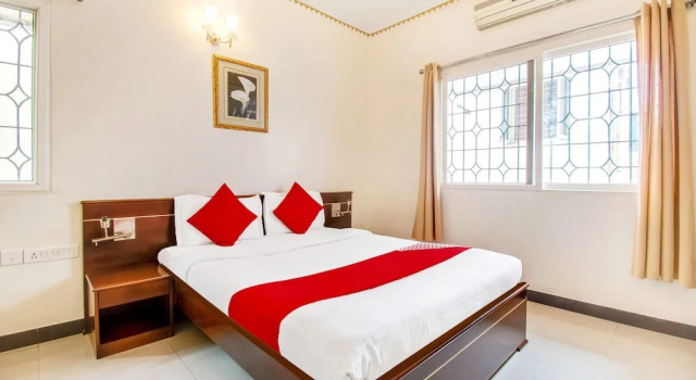 Номер Standard Super Hotel O Resida Elite Service Apartments Near Manipal hospital