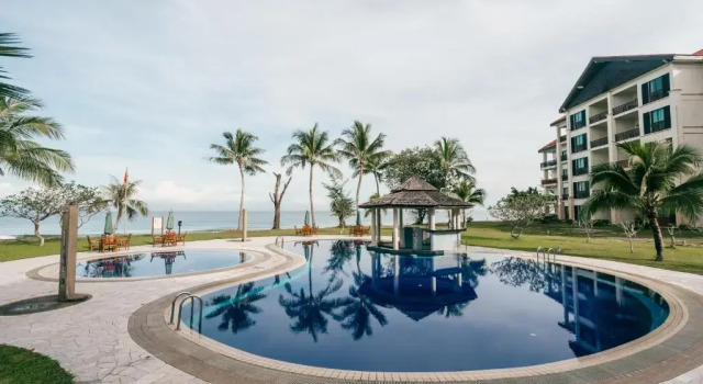 Люкс c 1 комнатой Borneo Beach Villa & Suite
