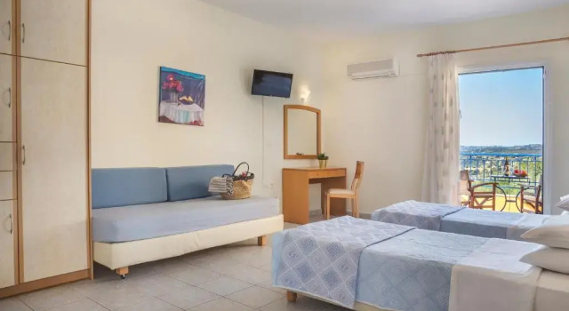 Студия Afrato Village Sea View apartments