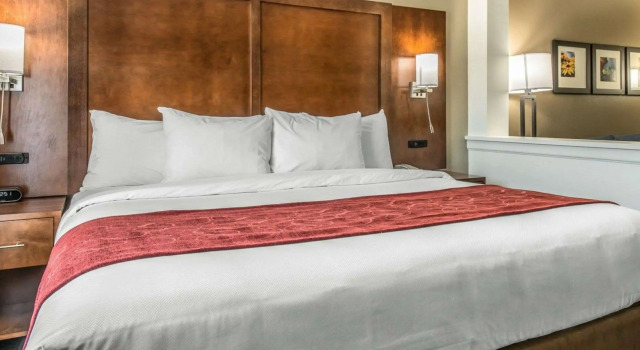 Двухместный люкс Comfort Suites Dunnellon near Rainbow Springs
