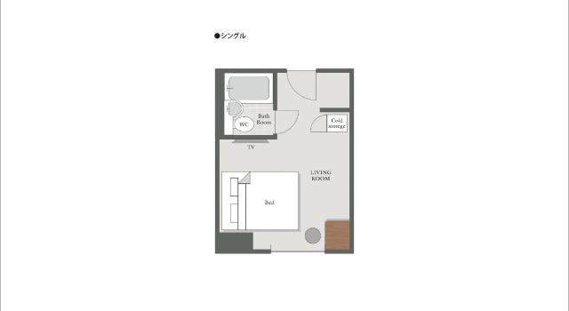 Одноместный номер Standard Hotel Classe Stay Chitose