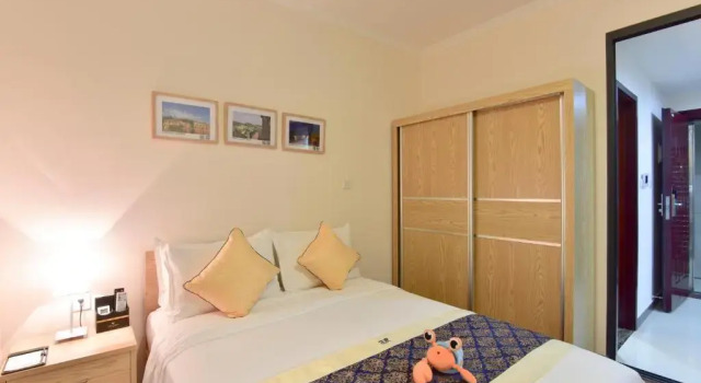 Номер Standard Guangzhou Ang Da Pa Zhou Apartment