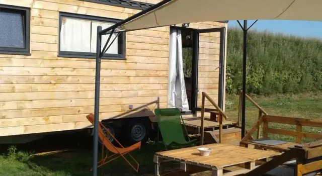 Tiny house sur la Presqu'île Sauvage