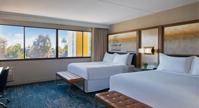 Четырёхместный номер Standard Hotel Dena, Pasadena Los Angeles, a Tribute Portfolio Hotel