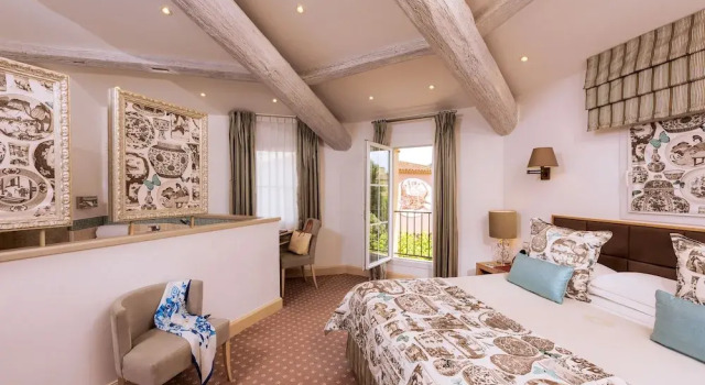 Номер Classic Hotel Byblos Saint-Tropez