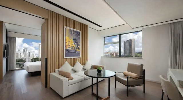 Двухместный номер Executive с широким обзором Mumian Shenzhen Luohu JDV by Hyatt