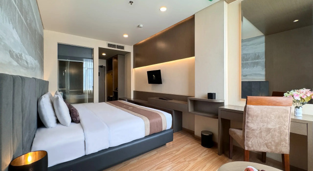 Номер Deluxe Aveon Hotel Yogyakarta by Daphna Management