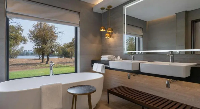 Вилла Presidential с 2 комнатами с видом на реку Radisson Blu Mosi-oa-Tunya Livingstone Resort
