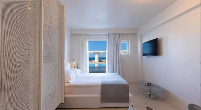 Студия с видом на море Akrogiali Beach Hotel Apartments