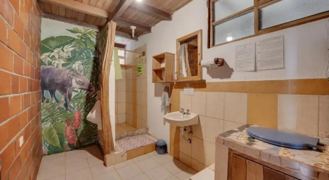 Bett im Wohnheim Hostal Pakay