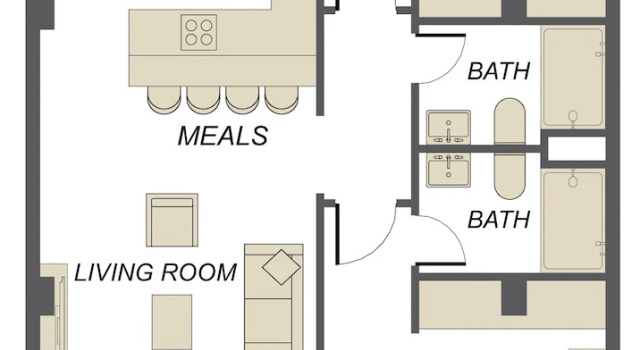 Номер Standard с балконом Aracari Residences by Bocobay - Luxury Condos 5 min Walk to Ritz and Palm Beach
