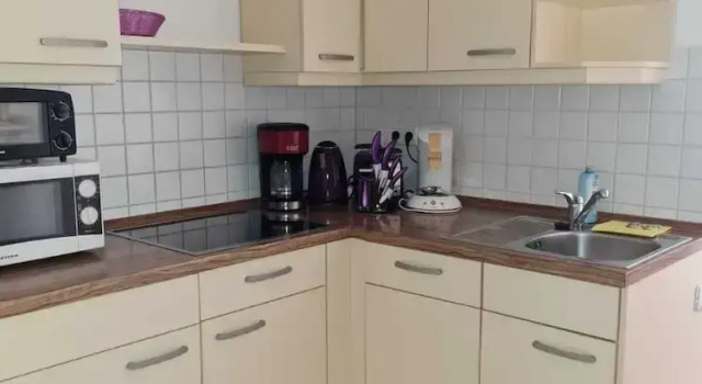 Апартаменты Comfort c 1 комнатой с балконом и с частичным видом на море Villa Maria Wohnung 3