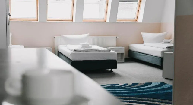 Апартаменты с балконом Hotel Pension Odin