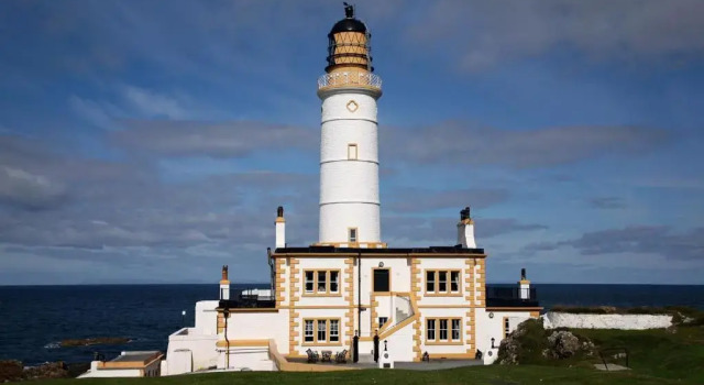 Двухместный номер Deluxe с балконом Corsewall Lighthouse Hotel