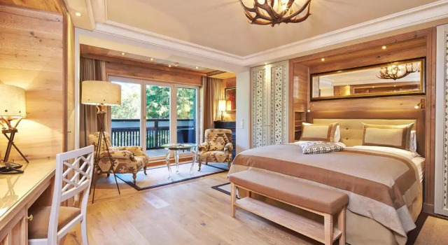 Двухместный номер Deluxe с видом на горы Alpin Resort Sacher