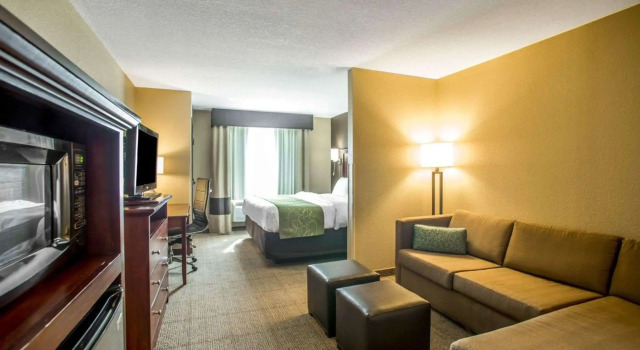 Двухместный люкс Comfort Suites Columbia - University Area