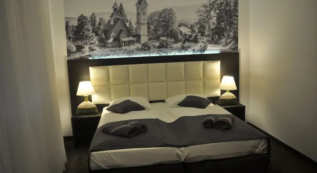 Номер Comfort с балконом Villa Karpacz, do centrum 900 m, dostępna dieta bezglutenowa z certyfikatem, celiakia
