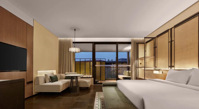 Двухместный номер Standard с видом на озеро Banyan Tree Dongguan Songshan Lake