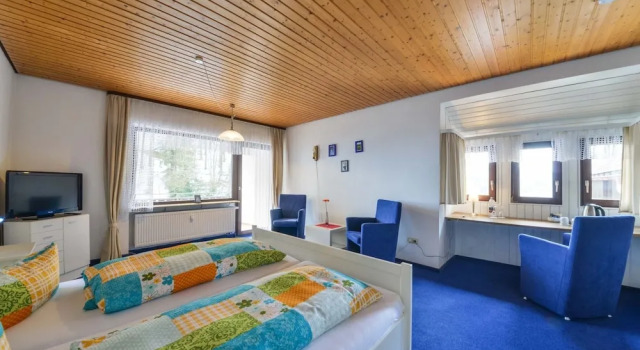Двухместный номер Standard с балконом Berghotel Schwarzwaldblick Triberg